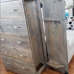 Hidden compartment dresser